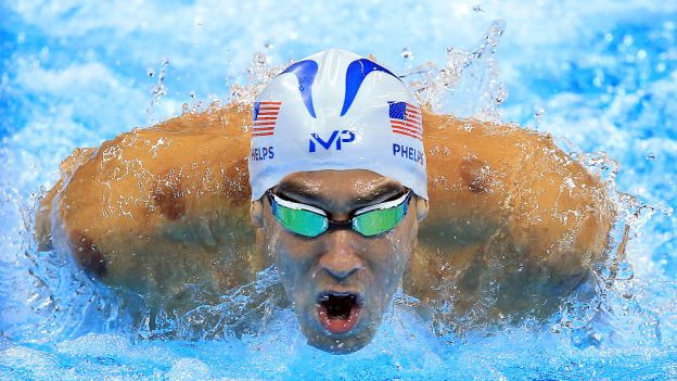 RIO DE JANEIRO, BRAZIL - AUGUST 10:  Michael Phelps of the USA competes in the Men's 200m Individual Medley Heats on Day 5 of the Rio 2016 Olympic Games at the Olympic Aquatics Stadium on August 10, 2016 in Rio de Janerio, Brazil.  (Photo by Vaughn Ridley/Getty Images)